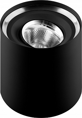 Светильник накладной поворотный Feron AL515 LED 220В 5Вт 400Лм 4000К IP20 100х95мм Черный фото Светильник накладной поворотный Feron AL515 LED 220В 5Вт 400Лм 4000К IP20 100х95мм Черный картинка